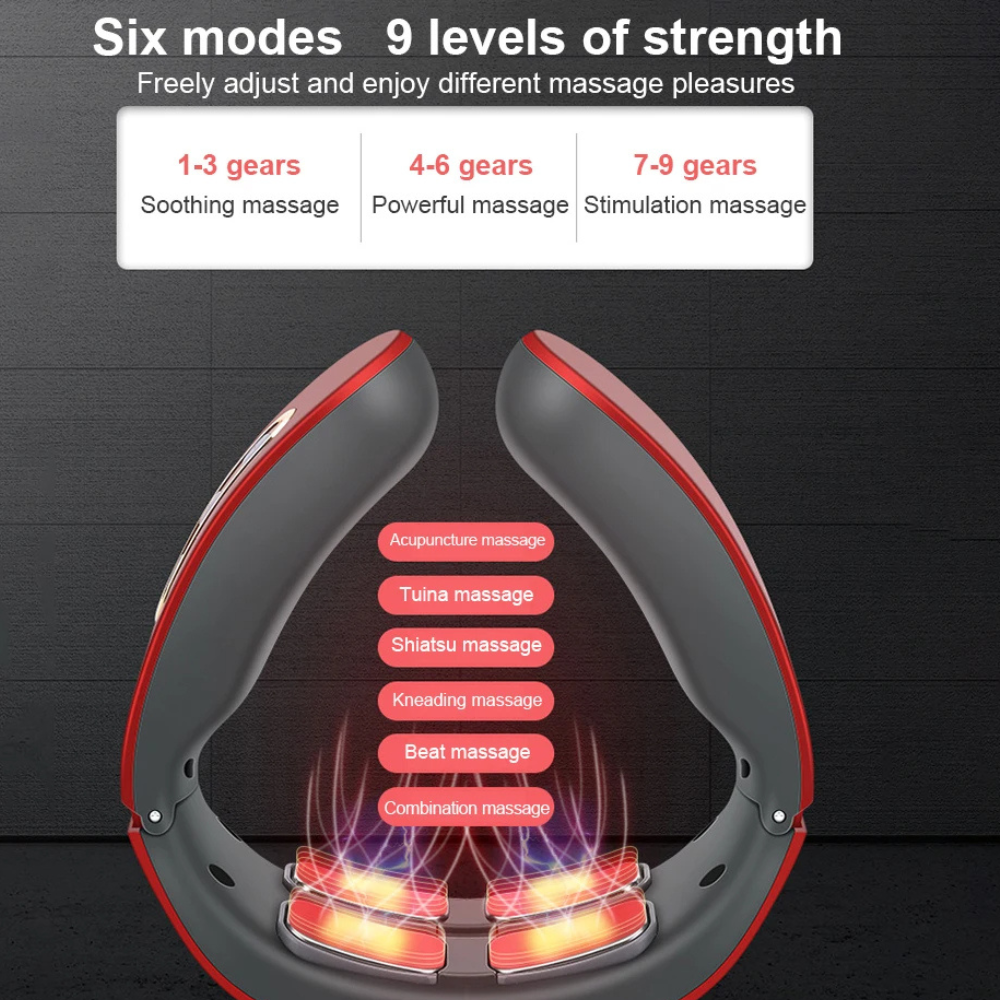 Ergonomic Neck Support Massager