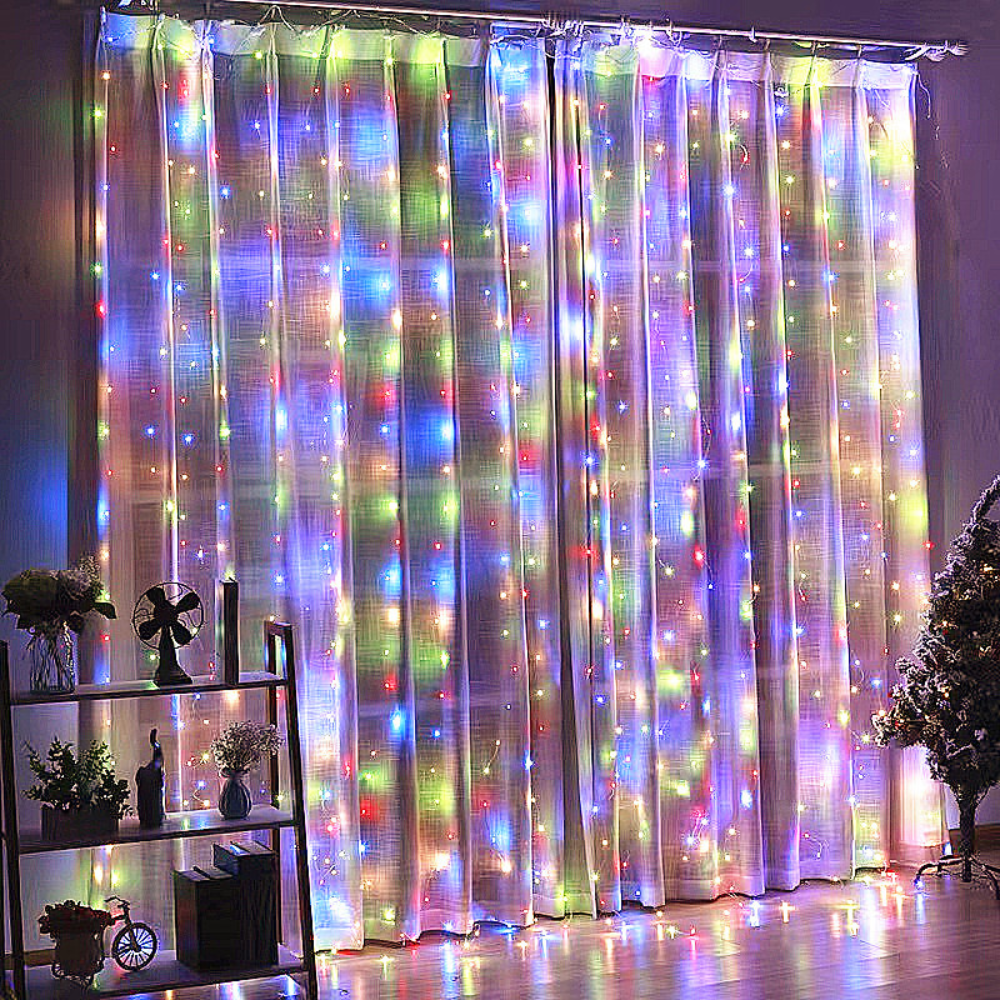 Twinkle Curtain Lights