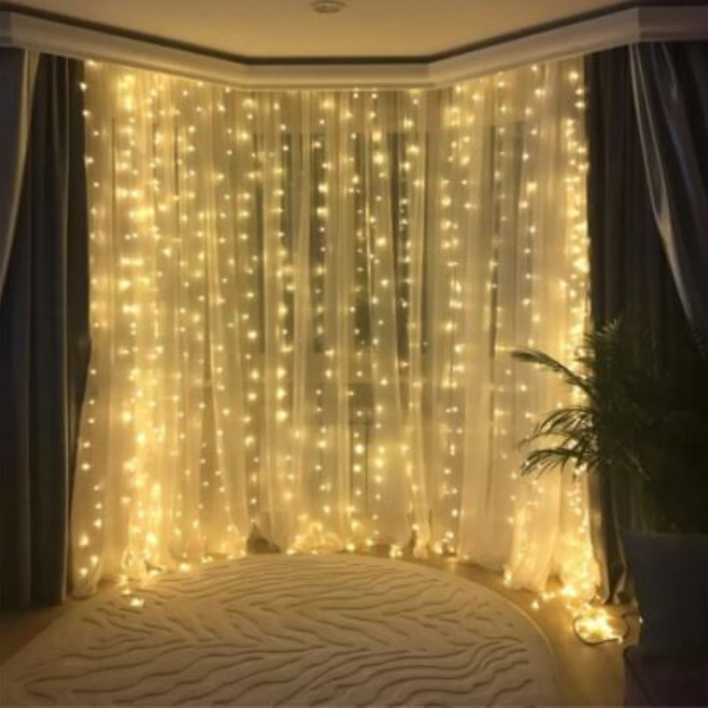 Twinkle Curtain Lights