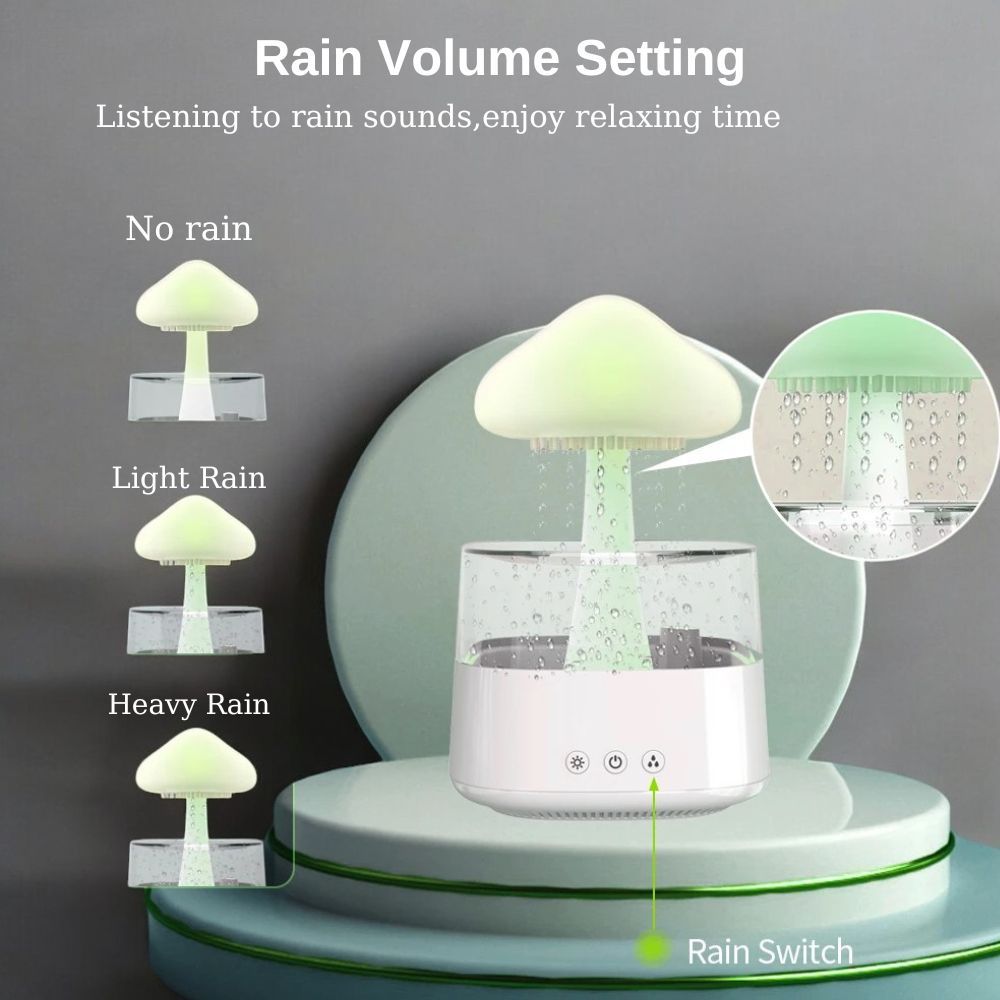Tranquil Mushroom LED Humidifier