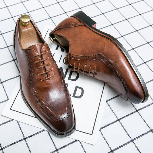 Men's Leather Business Shoes